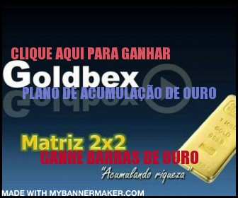 Ganhe Barras de Ouro - Goldbex