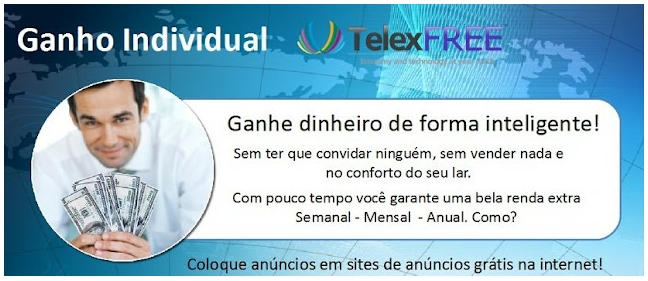Oportunidade de Negócio Telex Free